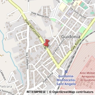 Mappa Viale dell'Unione, 49, 00012 Guidonia Montecelio, Roma (Lazio)