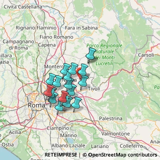 Mappa Viale dell'Unione, 00012 Guidonia Montecelio RM, Italia (11.73421)