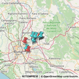 Mappa Viale dell'Unione, 00012 Guidonia Montecelio RM, Italia (7.67727)