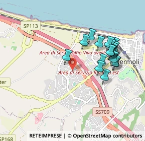 Mappa Via Udine, 86039 Termoli CB, Italia (0.9745)