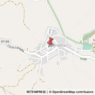 Mappa Via Carlo Alberto, 1, 66050 Lentella, Chieti (Abruzzo)