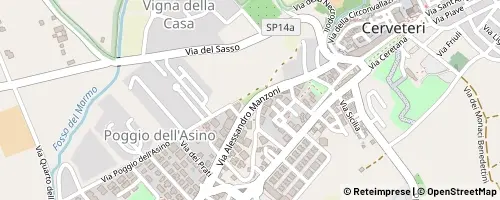 Mappa Cerveteri