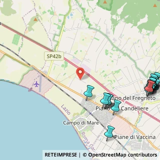 Mappa Via di Marcigliana, 00052 Cerveteri RM, Italia (3.4365)