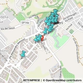 Mappa Via Venezia Giulia, 00052 Cerveteri RM, Italia (0.2465)