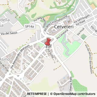 Mappa Via Settevene Palo, 240, 00052 Cerveteri, Roma (Lazio)