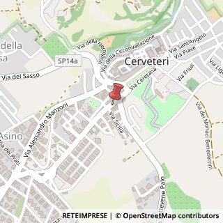 Mappa Via Settevene Palo, 248, 00052 Cerveteri, Roma (Lazio)