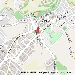 Mappa Via Settevene Palo, 205, 00052 Cerveteri, Roma (Lazio)