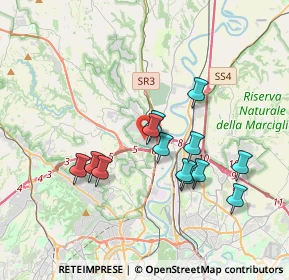 Mappa Via Francesco Torfanini, 00188 Roma RM, Italia (3.40538)