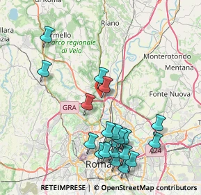 Mappa Via Francesco Torfanini, 00188 Roma RM, Italia (9.395)