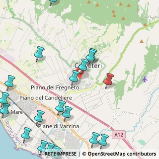 Mappa Via E. Salomone, 00052 Cerveteri RM, Italia (3.344)