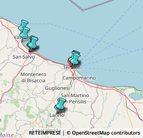 Mappa Via Lipari, 86039 Termoli CB, Italia (15.77692)