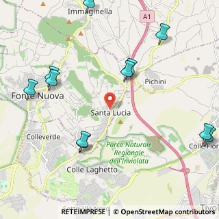Mappa Via Val D'Aosta, 00013 Fonte Nuova RM, Italia (2.88091)