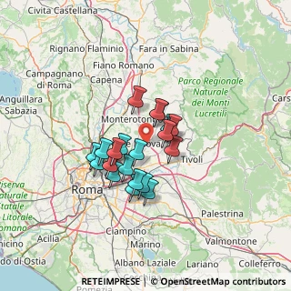 Mappa Via Val D'Aosta, 00013 Fonte Nuova RM, Italia (10.2125)