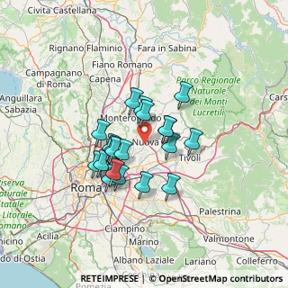 Mappa Via Val D'Aosta, 00013 Fonte Nuova RM, Italia (10.6685)