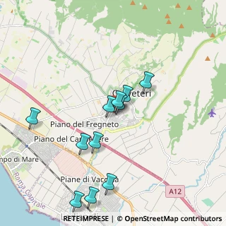 Mappa Via G. Valeri, 00052 Cerveteri RM, Italia (1.96182)