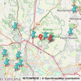Mappa Bufalotta, 00138 Roma RM, Italia (5.97667)