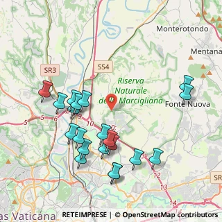 Mappa Bufalotta, 00138 Roma RM, Italia (4.528)