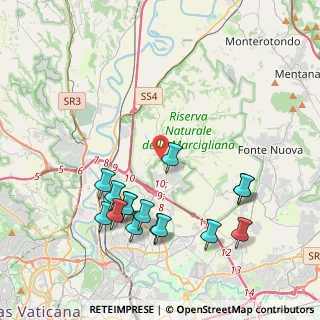 Mappa Bufalotta, 00138 Roma RM, Italia (4.638)
