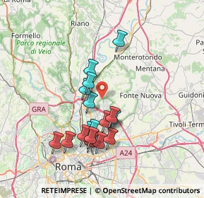 Mappa Bufalotta, 00138 Roma RM, Italia (6.87706)