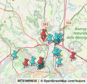 Mappa Via Giangiacomo Caraglio, 00188 Roma RM, Italia (4.10111)