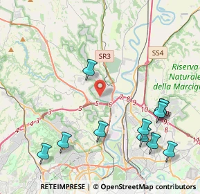 Mappa Via Giangiacomo Caraglio, 00188 Roma RM, Italia (5.3)