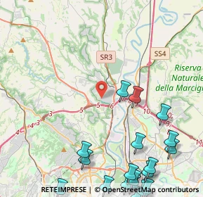 Mappa Via Giangiacomo Caraglio, 00188 Roma RM, Italia (7.0295)