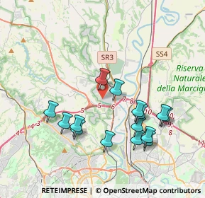 Mappa Via Giangiacomo Caraglio, 00188 Roma RM, Italia (3.962)