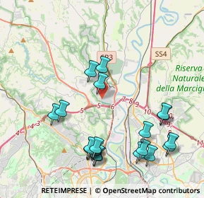 Mappa Via Giangiacomo Caraglio, 00188 Roma RM, Italia (4.8065)