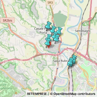 Mappa Via Giangiacomo Caraglio, 00188 Roma RM, Italia (1.56333)