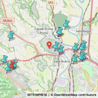 Mappa Via Giangiacomo Caraglio, 00188 Roma RM, Italia (2.81)