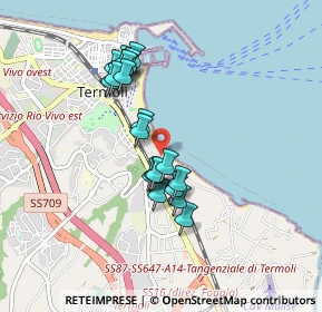 Mappa Via Rio Vivo, 86039 Termoli CB, Italia (0.787)
