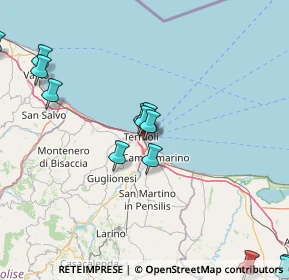 Mappa Via Rio Vivo, 86039 Termoli CB, Italia (20.93)