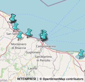 Mappa Via Rio Vivo, 86039 Termoli CB, Italia (14.42867)