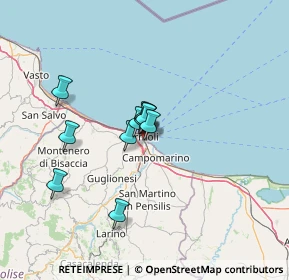 Mappa Via Rio Vivo, 86039 Termoli CB, Italia (9.20636)