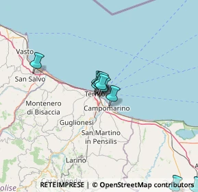 Mappa Via Rio Vivo, 86039 Termoli CB, Italia (13.85417)
