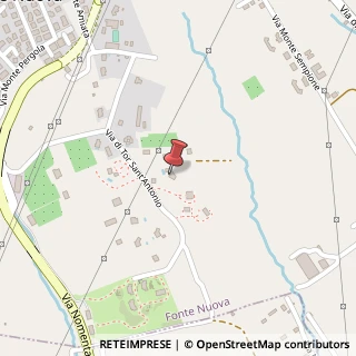 Mappa Via Tor Sant'Antonio, 69, 00013 Fonte Nuova, Roma (Lazio)