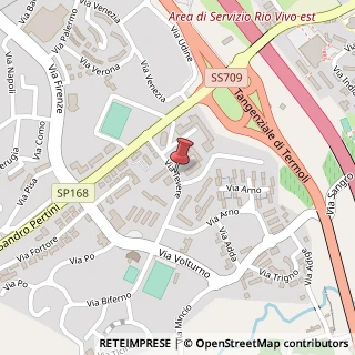 Mappa Via Tevere, 17, 86039 Termoli CB, Italia, 86039 Termoli, Campobasso (Molise)