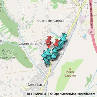Mappa Via Venezia Giulia, 00013 Santa Lucia RM, Italia (0.27308)