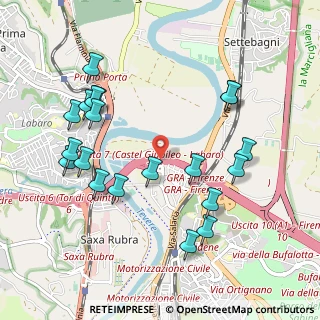 Mappa Via Sant'Angelo in Vado, 00138 Roma RM, Italia (1.1425)