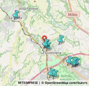 Mappa Via Antonio Labranca, 00123 Roma RM, Italia (2.44545)