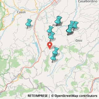 Mappa XCR8+HG, 66041 Atessa CH, Italia (7.63667)