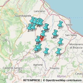 Mappa XCR8+HG, 66041 Atessa CH, Italia (11.9035)