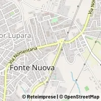 Hartă Fonte Nuova