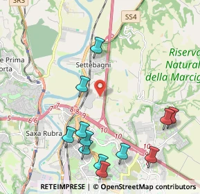 Mappa Via Bricco S Giovanni, 00138 Roma RM, Italia (2.6125)