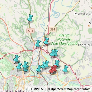 Mappa Via Bricco S Giovanni, 00138 Roma RM, Italia (5.2)