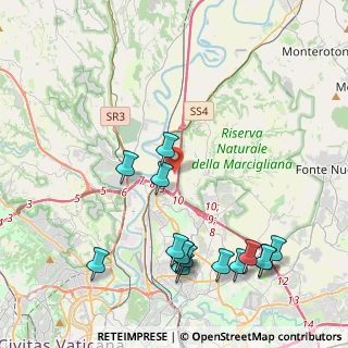 Mappa Via Bricco S Giovanni, 00138 Roma RM, Italia (5.25067)