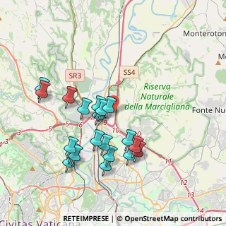 Mappa Via Bricco S Giovanni, 00138 Roma RM, Italia (3.951)