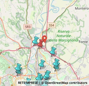 Mappa Via Bricco S Giovanni, 00138 Roma RM, Italia (6.897)