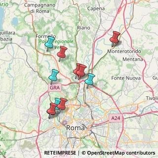 Mappa Via Vestone, 00188 Roma RM, Italia (7.42417)