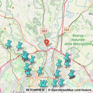 Mappa Via Vestone, 00188 Roma RM, Italia (6.6685)